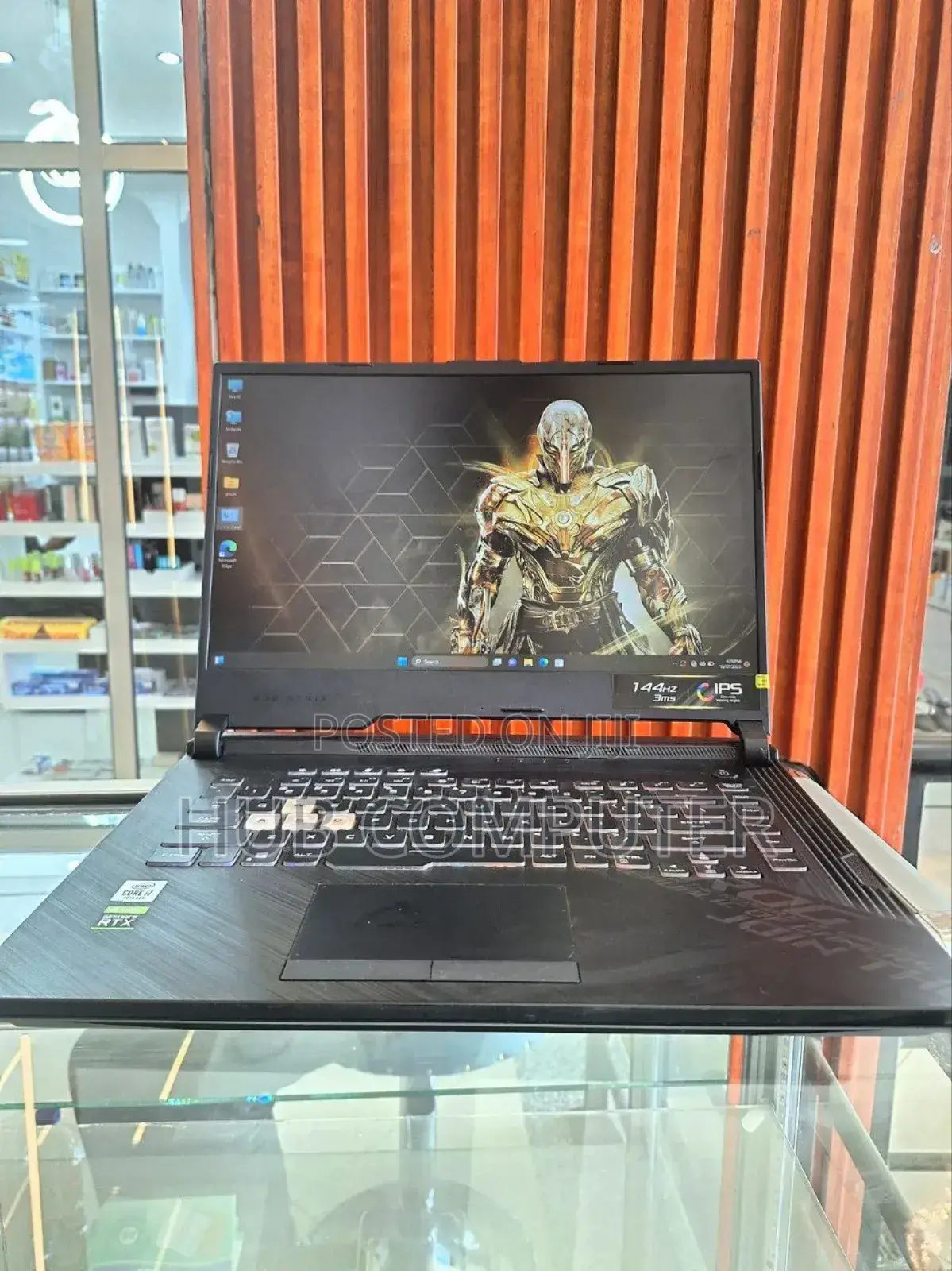 New Laptop Asus ROG Strix G15 G512 16GB Intel Core I7 SSD 1T