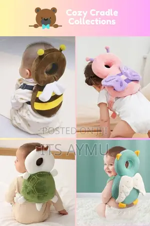 Baby Head Protective Cushion Backpack Wear Toddler Safety Pad Back