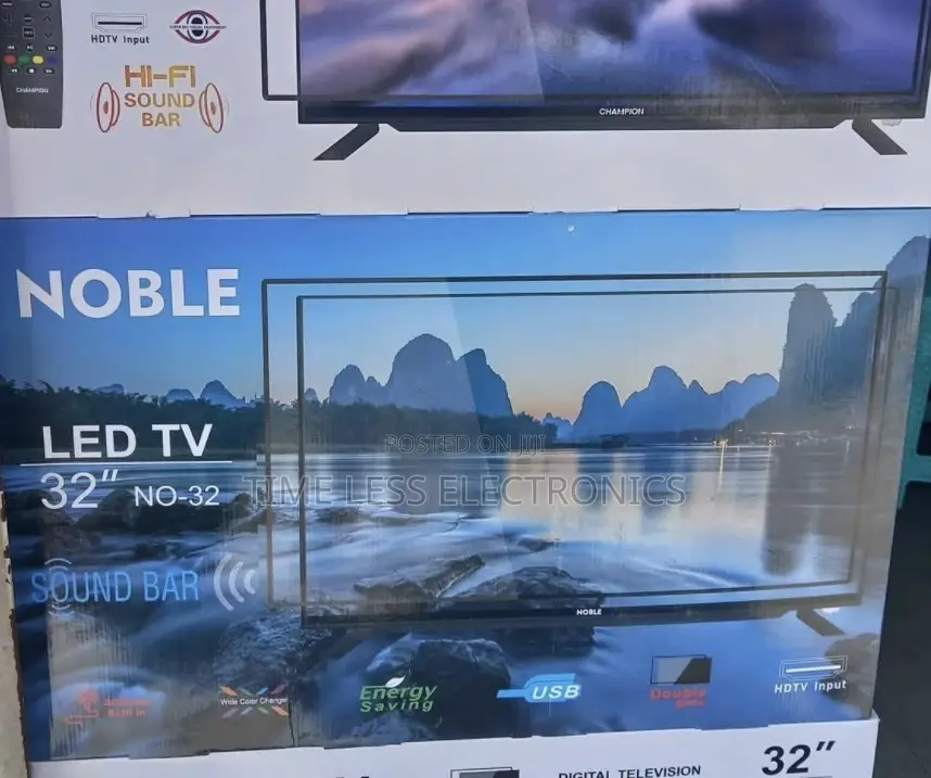 Nobel 32” Smart Tv – Compact Smart Entertainment!
