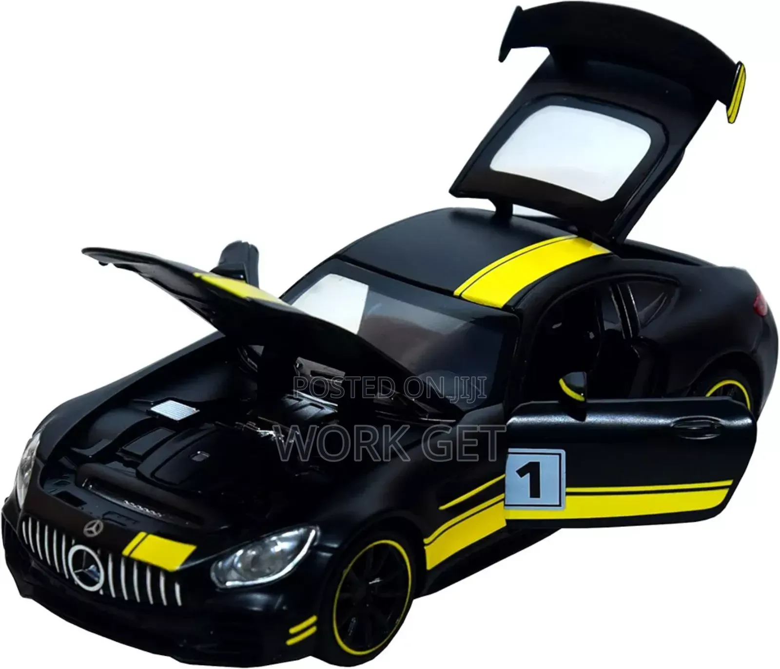 Scaled Die Cast Che Zhi Metal Pull Back GTR Racing Toy Car