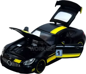 Photo - Scaled Die Cast Che Zhi Metal Pull Back GTR Racing Toy Car