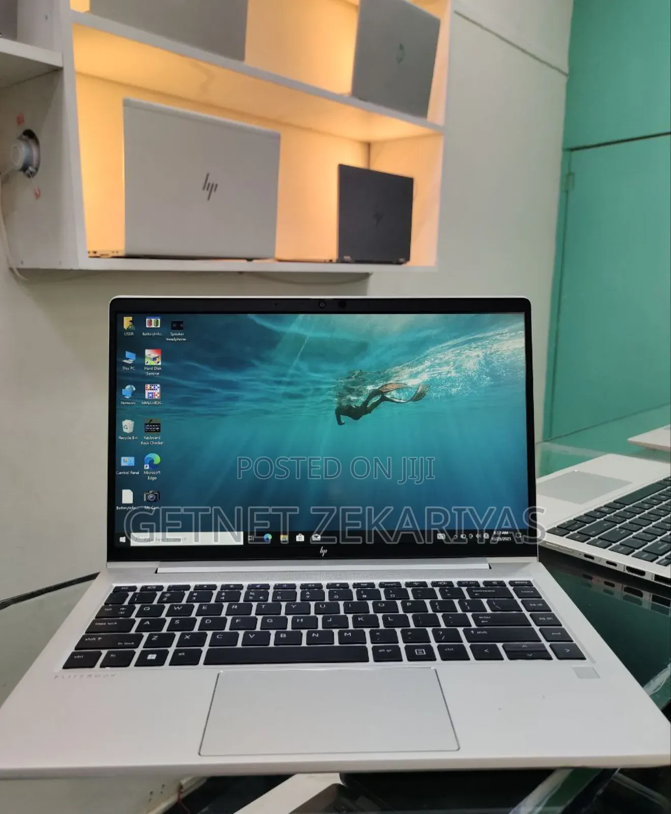 New Laptop HP EliteBook 840 G10 16GB AMD Ryzen 5 SSD 256GB