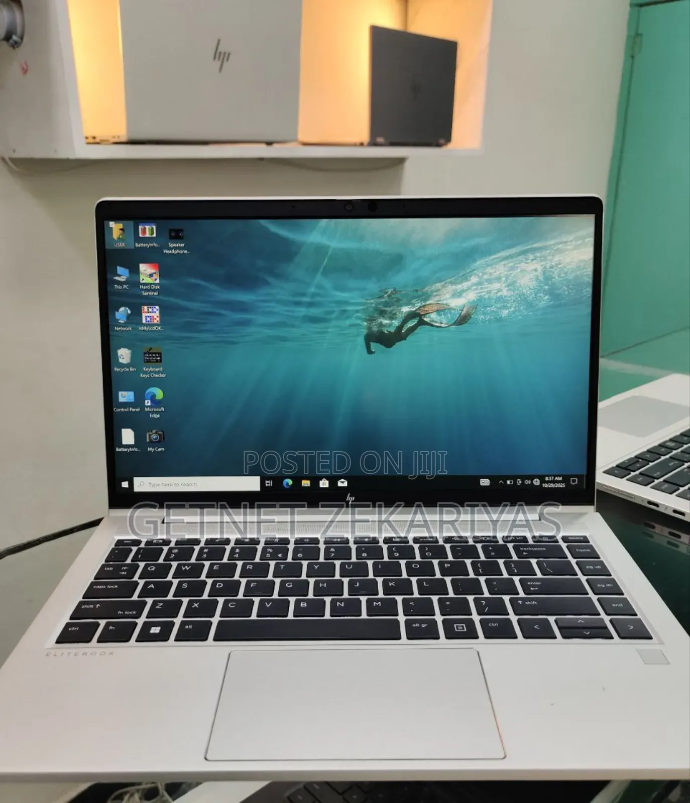 New Laptop HP EliteBook 840 G10 16GB AMD Ryzen 5 SSD 256GB