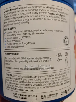 Creatine Monohydrate