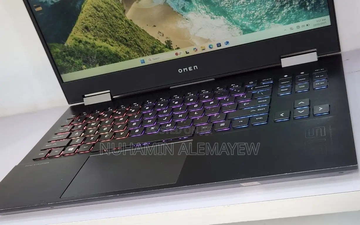 New Laptop HP Omen 15 16GB AMD Ryzen 7 SSD 512GB