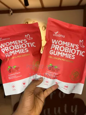 Photo - Women's Probiotic 60 Gummies Cranberry Flavor Original From Usa