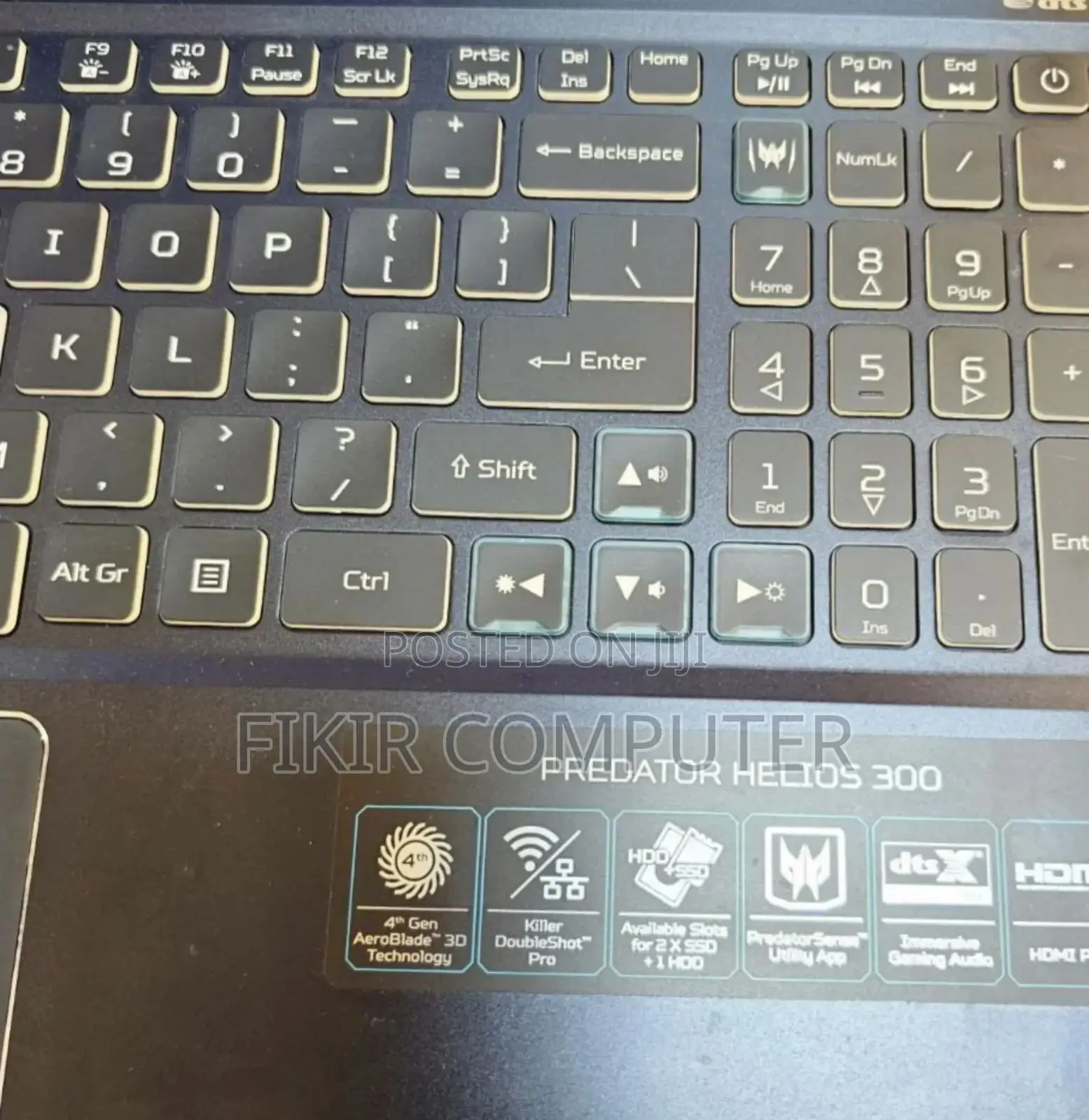 New Laptop Acer Predator Helios 300 16GB Intel Core I7 SSD 1T