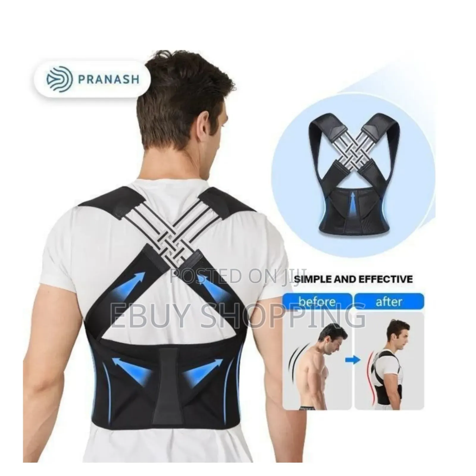 The Posture Trainer - Adjustable Brace for Spine Alignment
