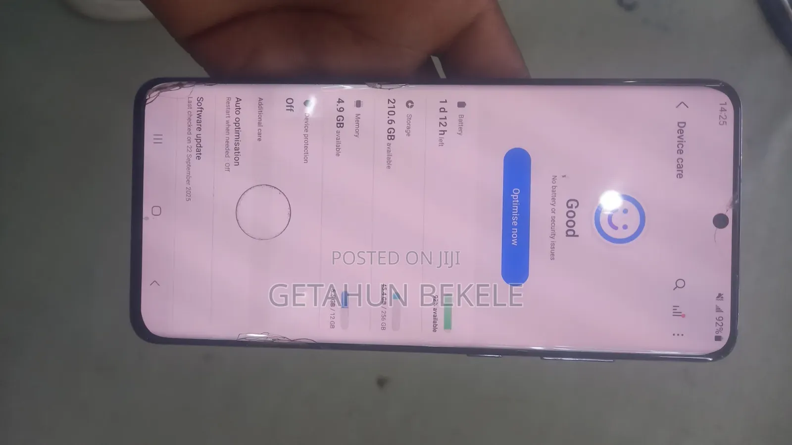 Samsung Galaxy S20 Ultra 5G 256 GB Black