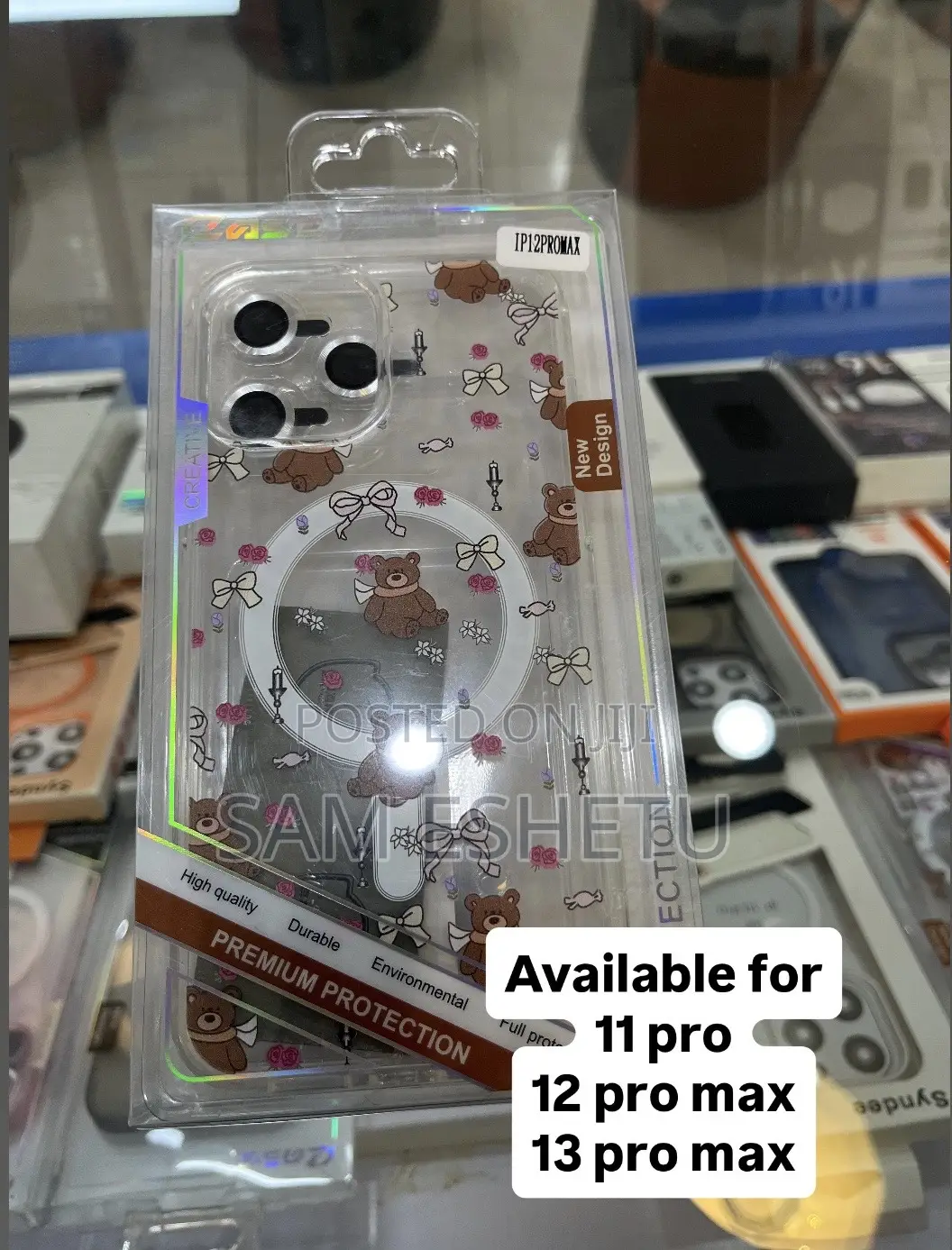 Decorated iPhone Cover