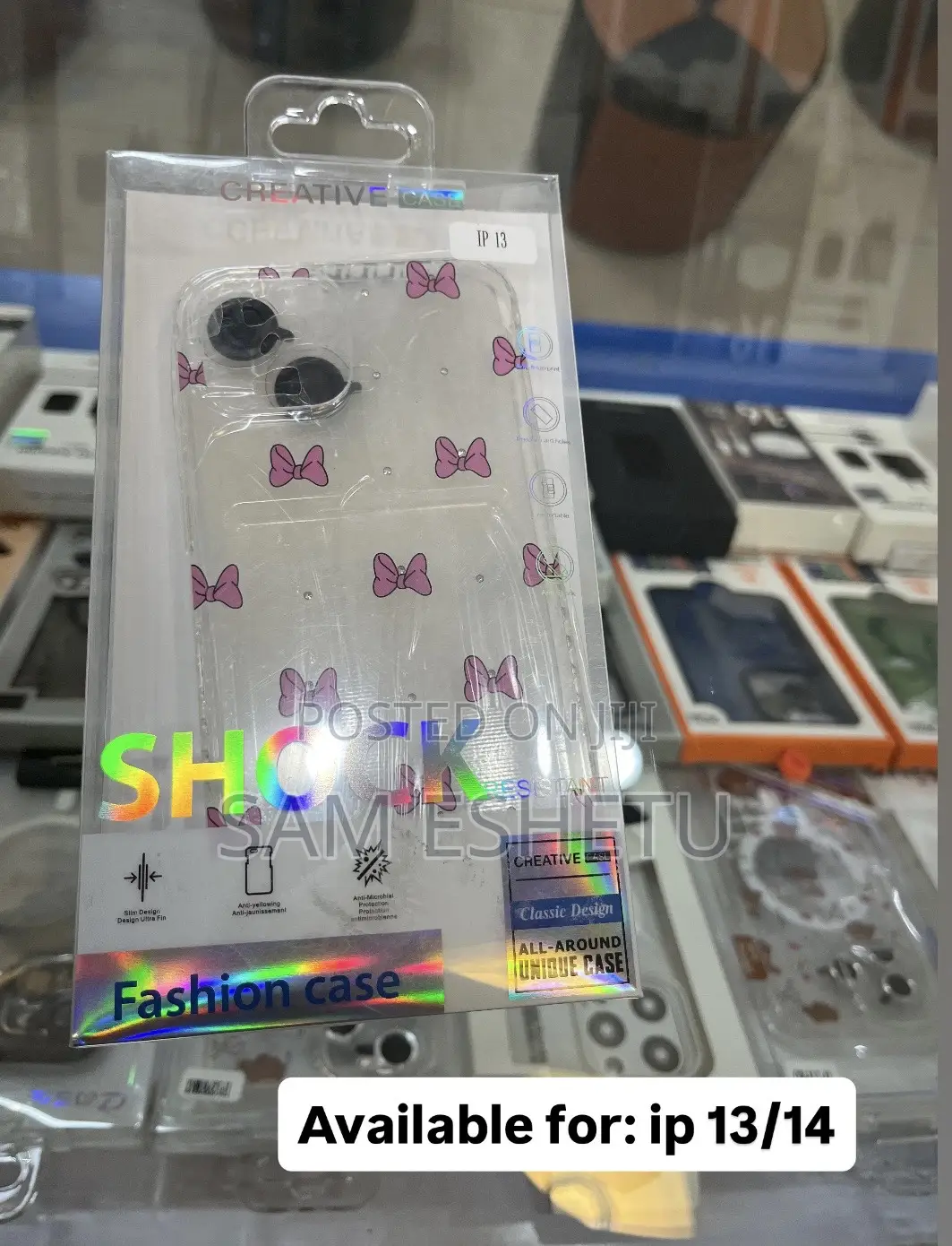 Decorated iPhone Cover