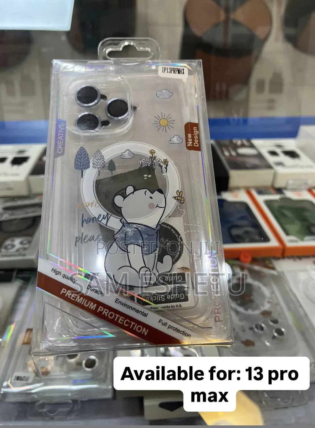 Decorated iPhone Cover