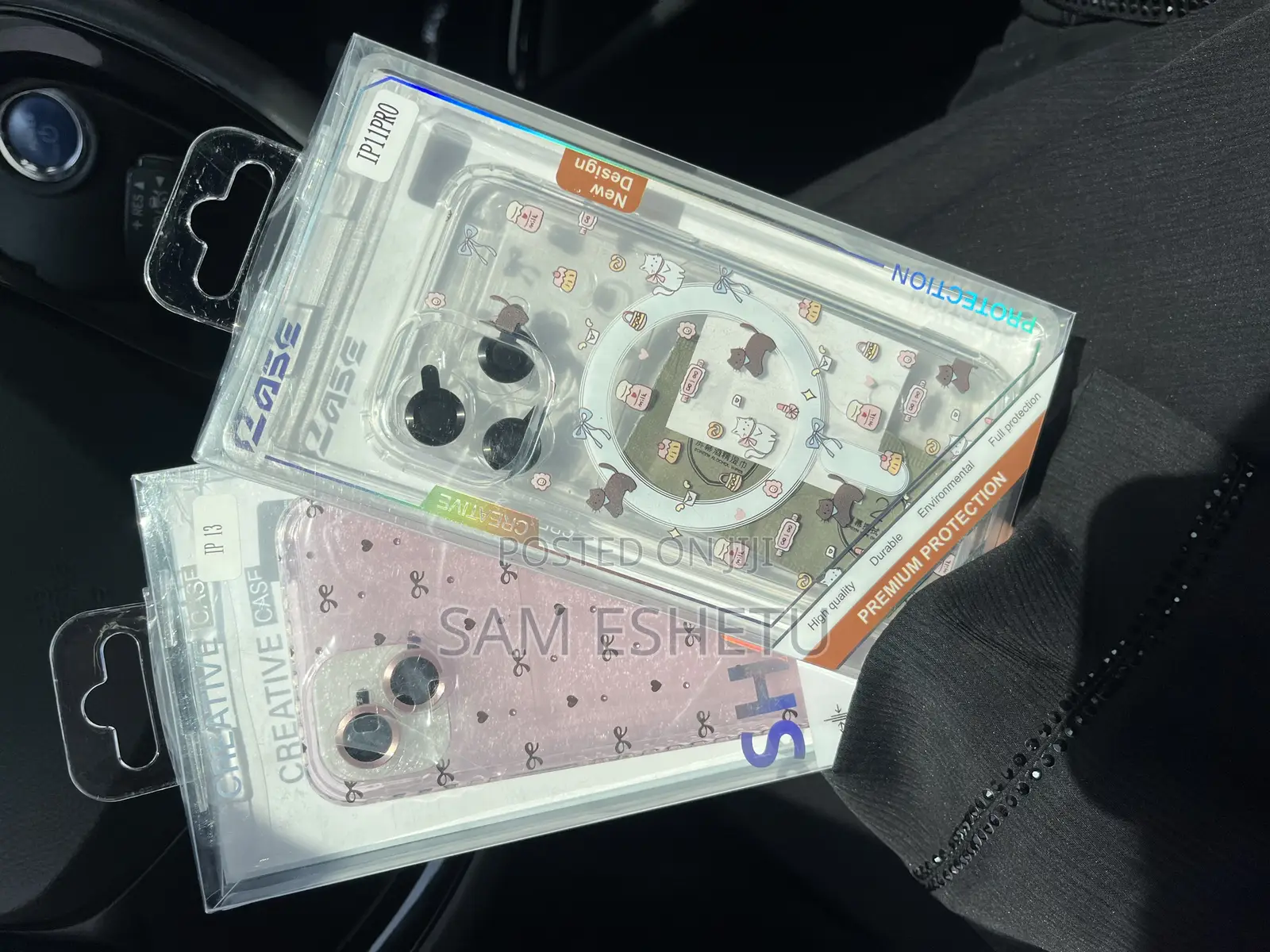 Decorated iPhone Cover