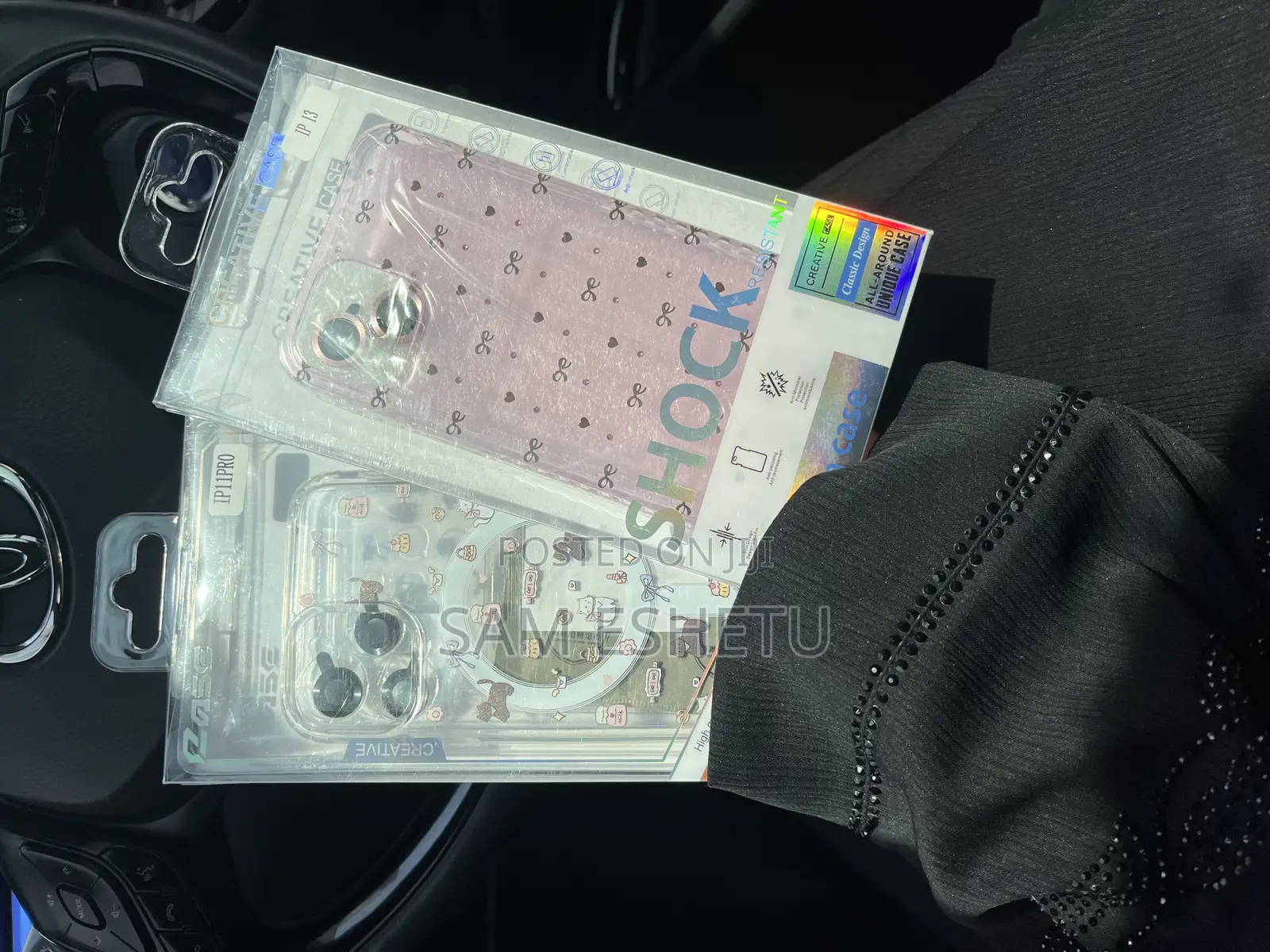 Decorated iPhone Cover