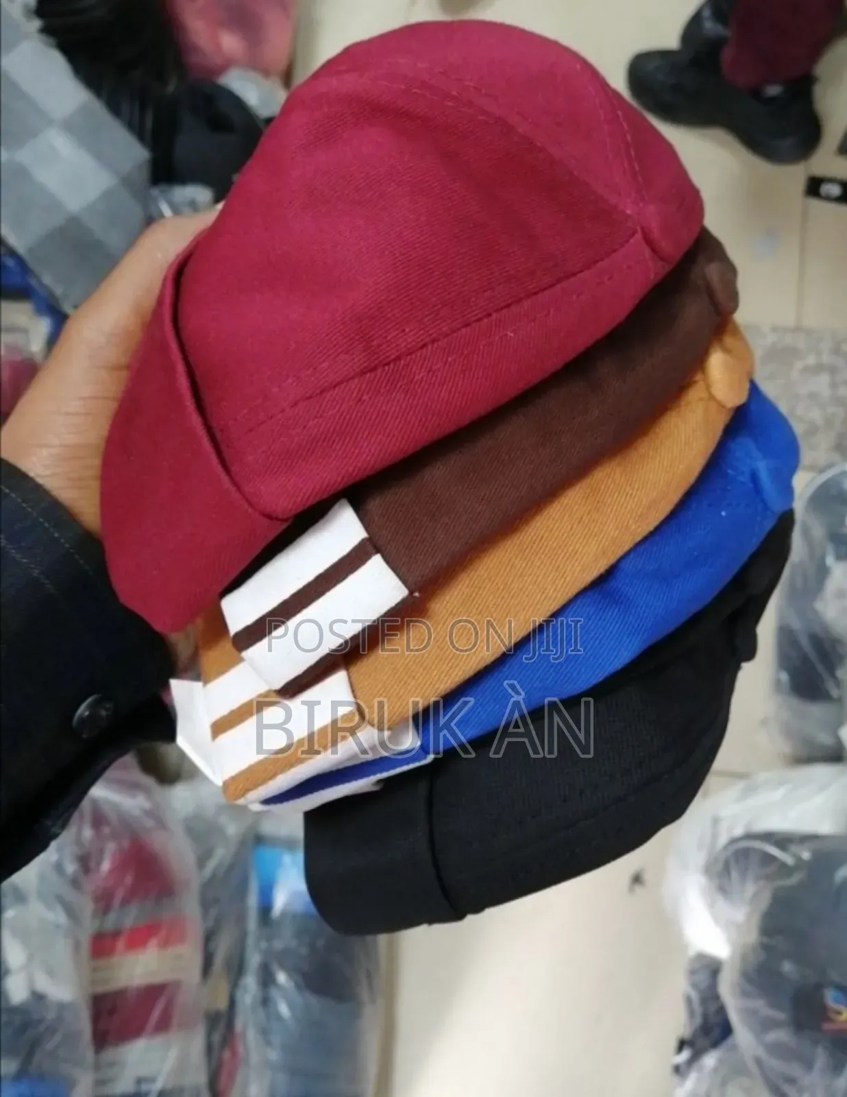 Different Colors Brimless Hat