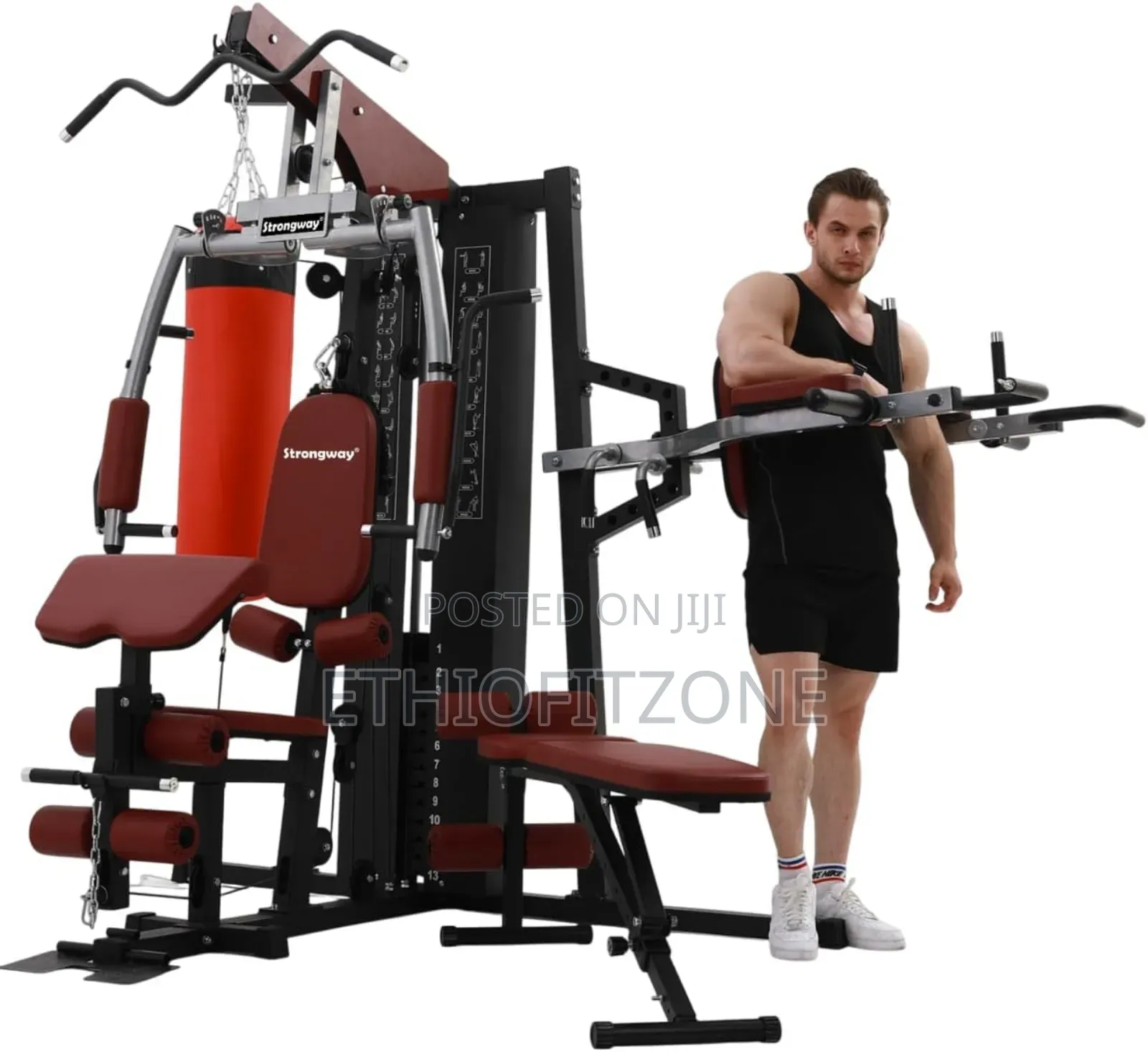 4 Station Multi Gym Machine