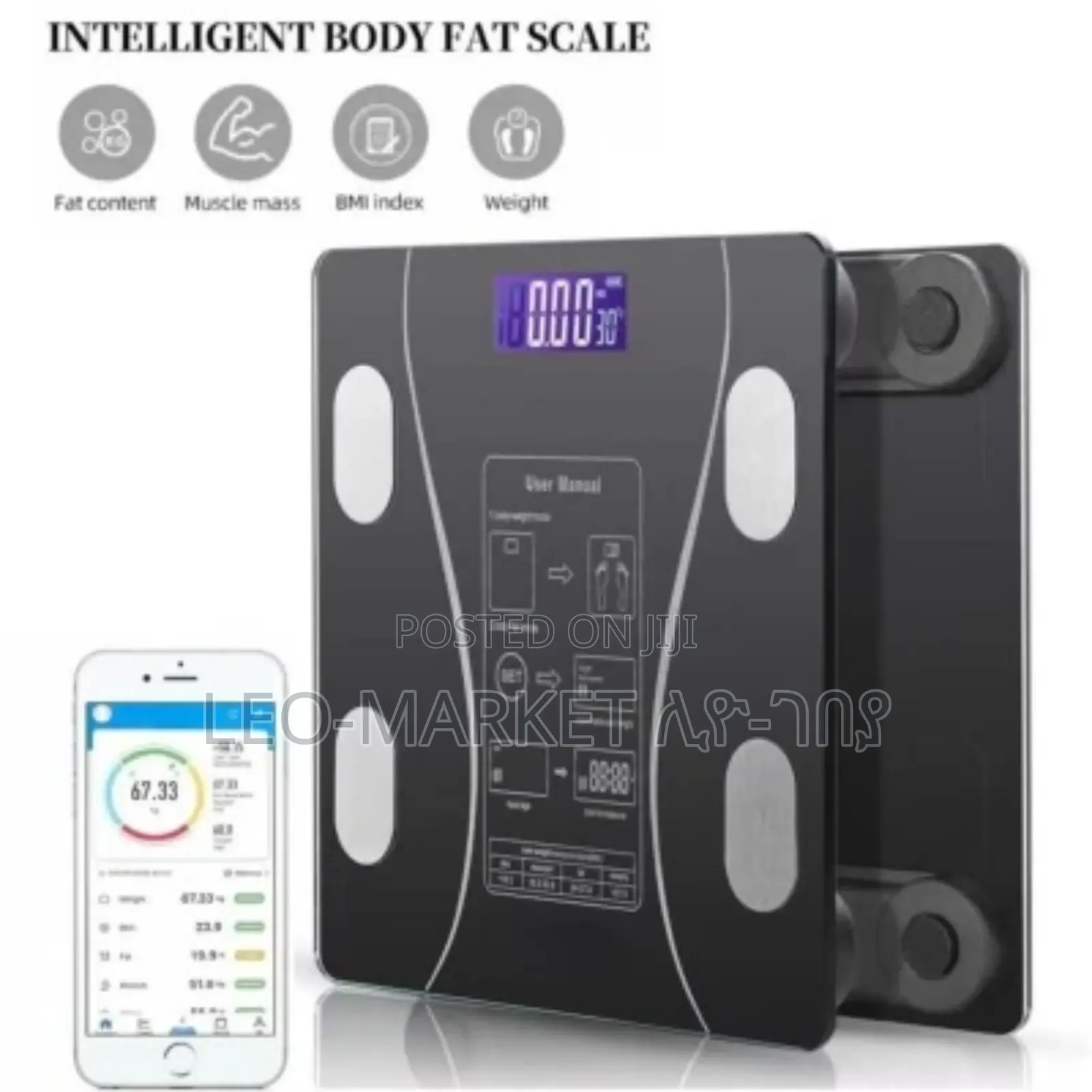 Home Use Intelligence Weight Scale 180kg