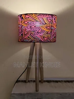 Unique African Touch Table Lamp