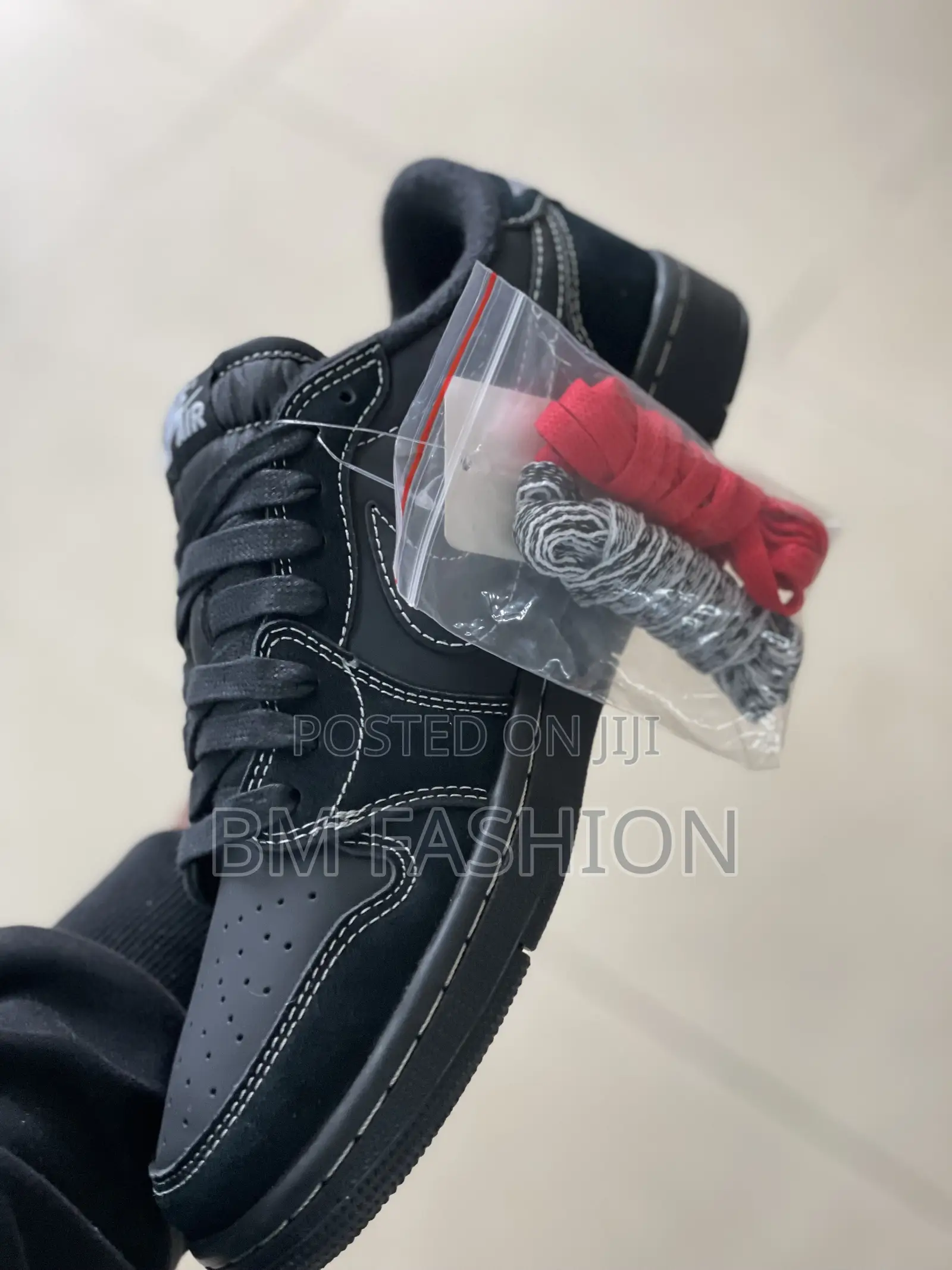 Air Jordan Travis Scott Black Men’S Sneakers