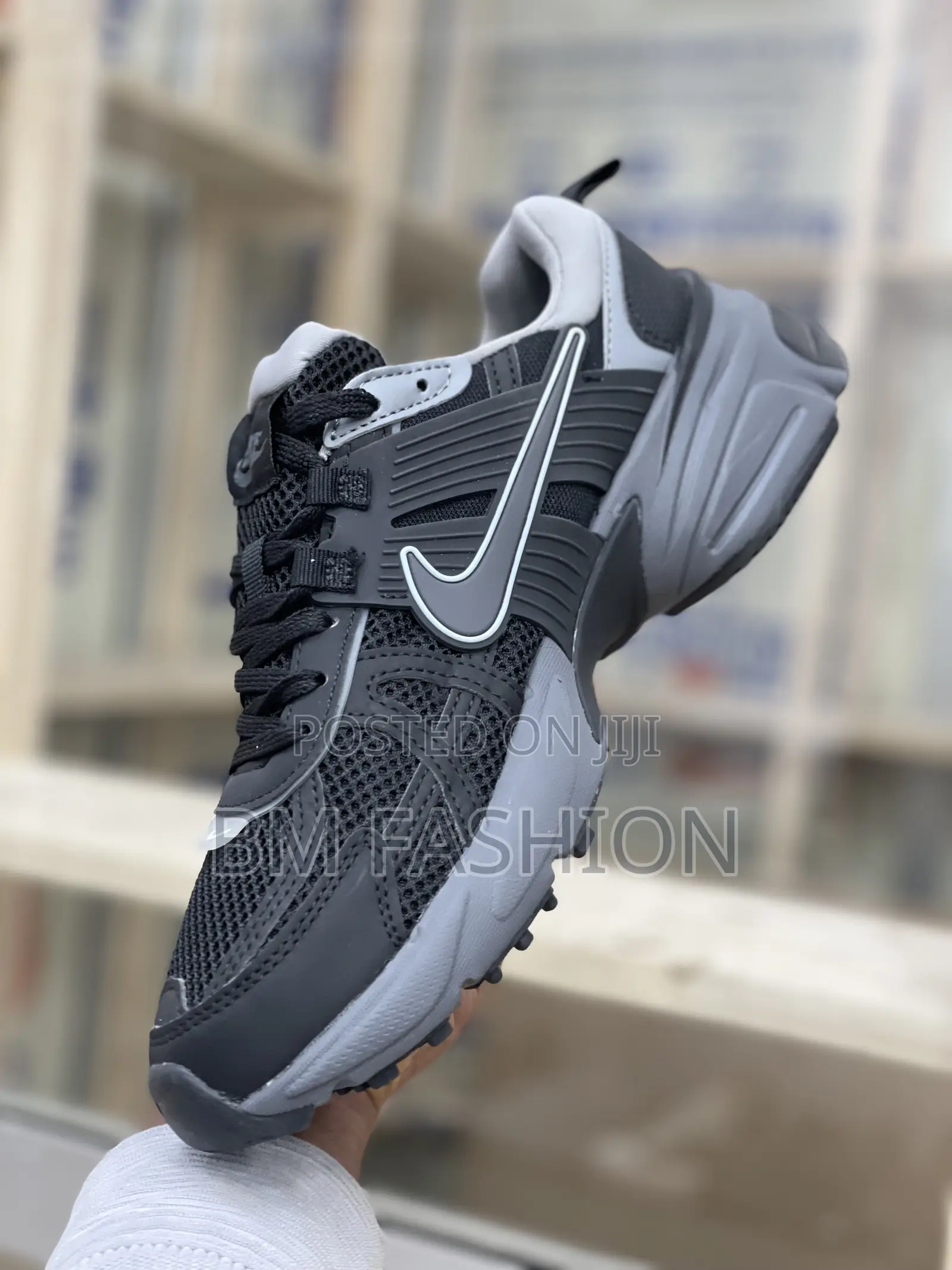 Nike V2k Black Men’S Comfortable Run Sneakers Size 40 - 43