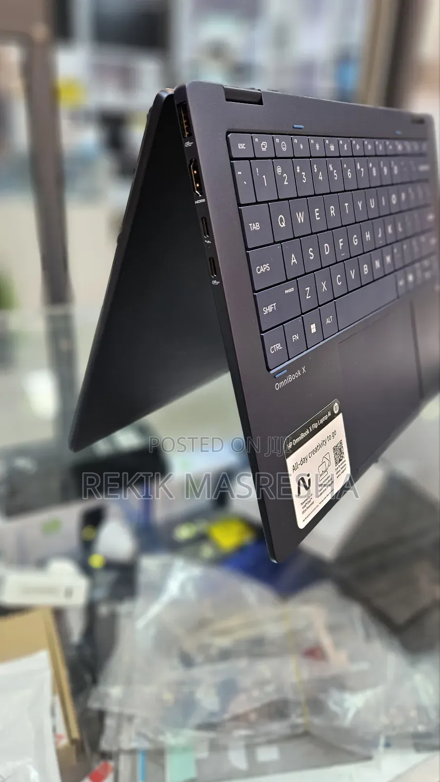 New Laptop HP OmniBook X Flip 14" 16GB Intel Core Ultra 7 SSD 1T