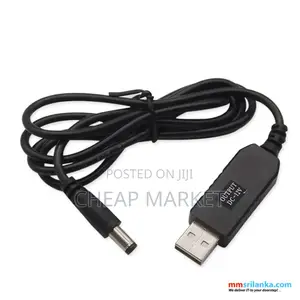 Usb 5v to 12v Power Cable