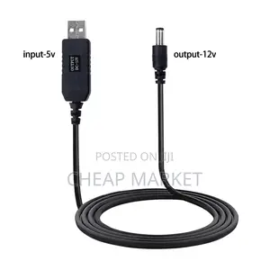 Usb 5v to 12v Power Cable