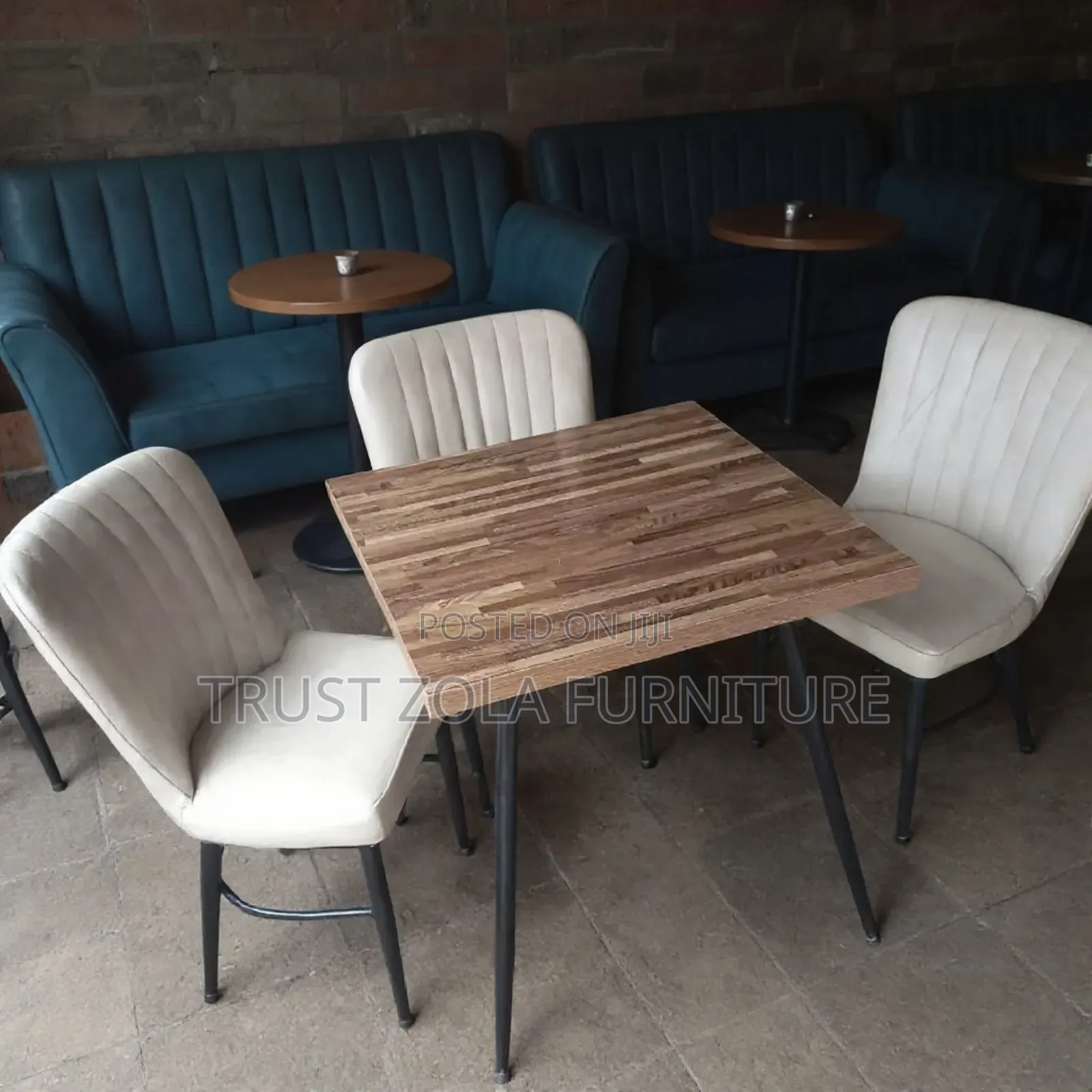 A Hotel Restaurant Chairs and Table