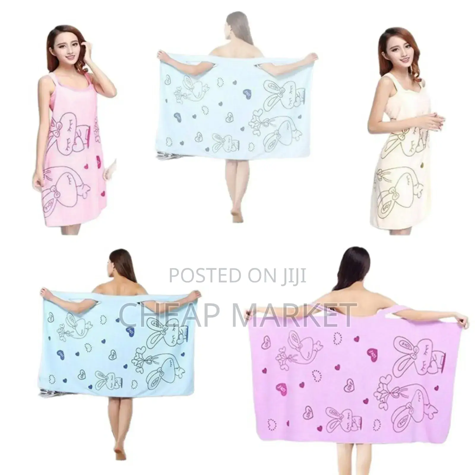 Wearable Bath Towel