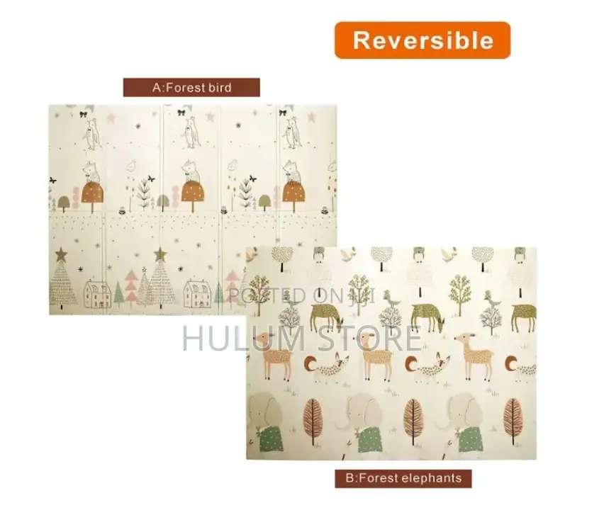  Double Side Baby Play Mat (Big Size)