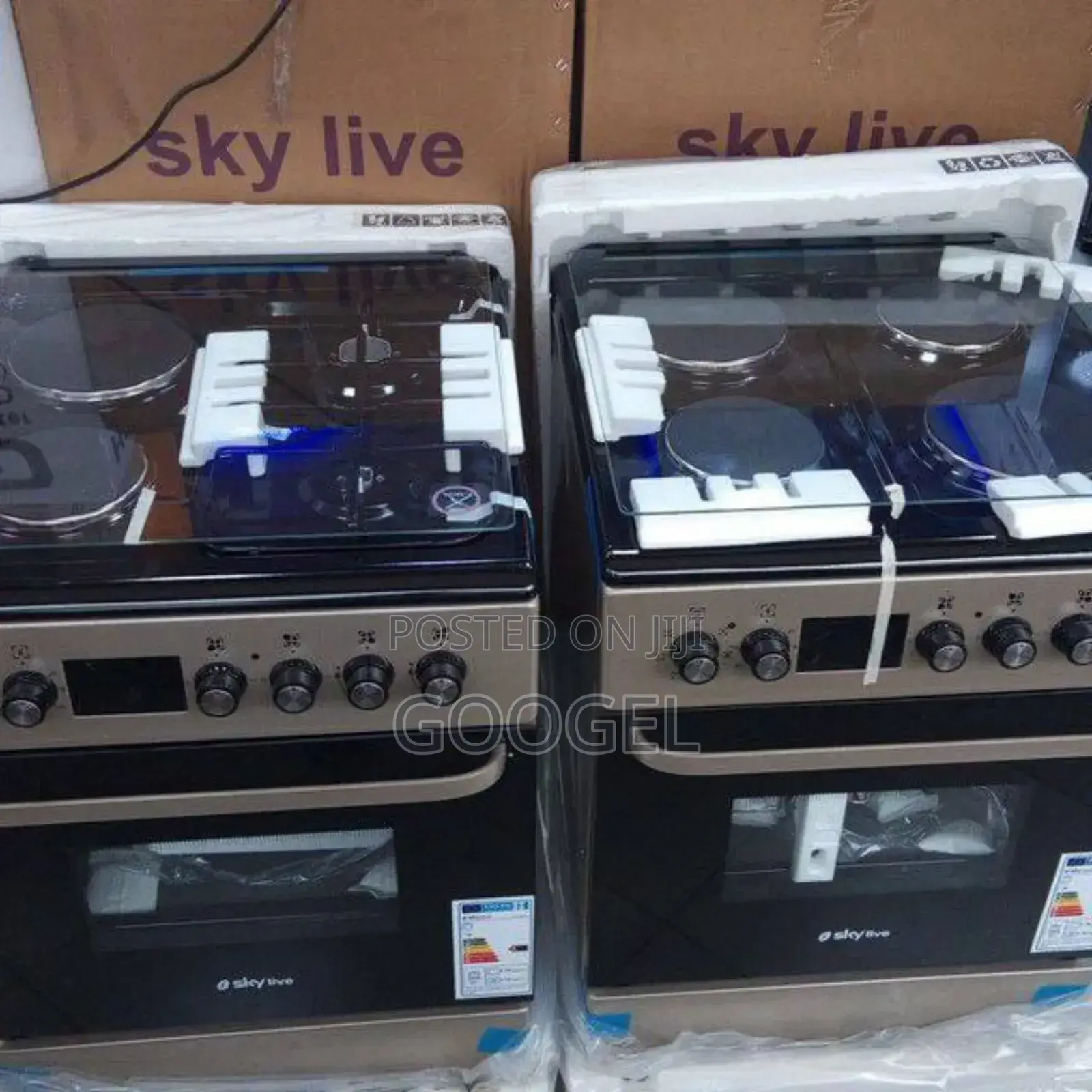 Sky Live 60+60 Oven Standing