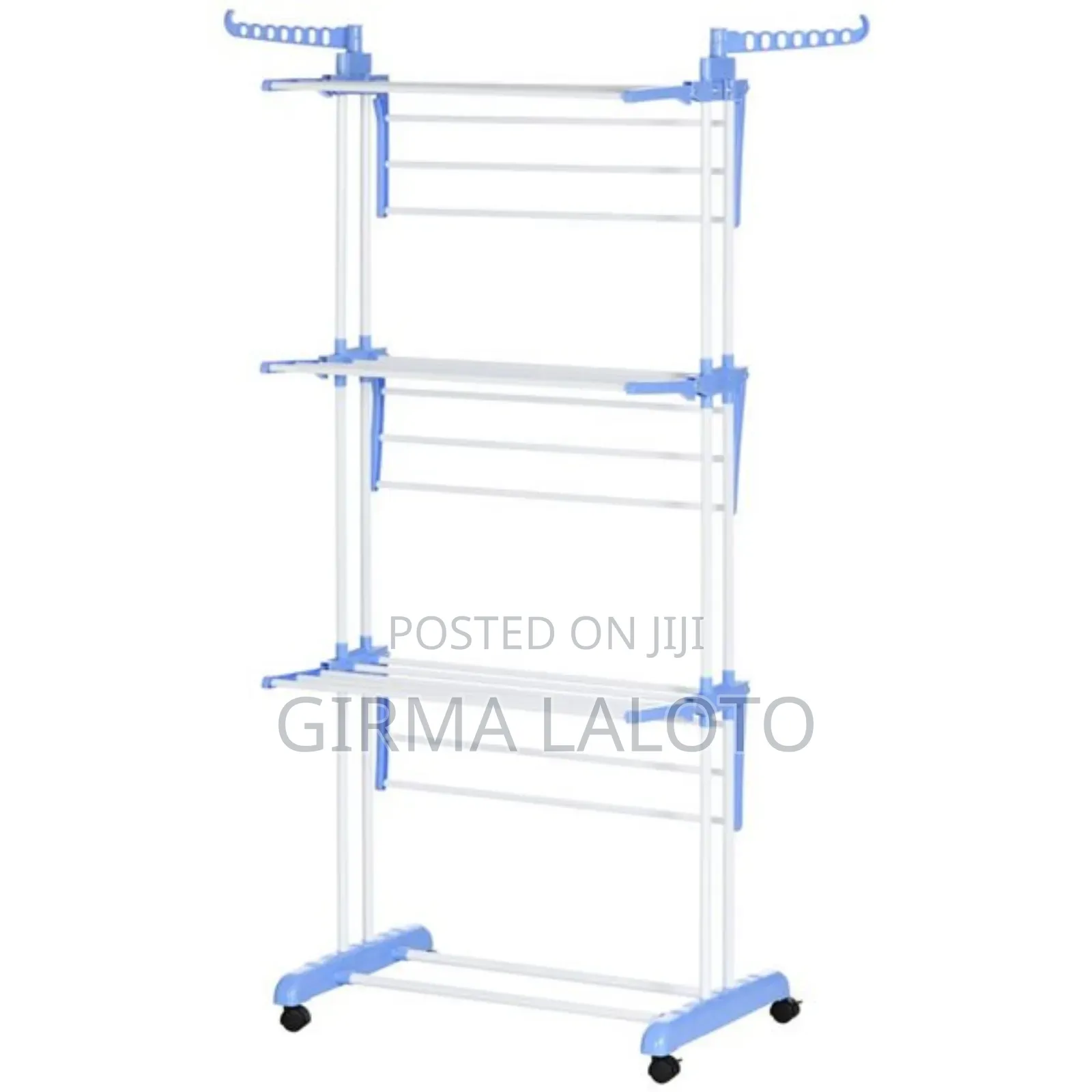 3 Tier Metal Foldable Cloth Rack