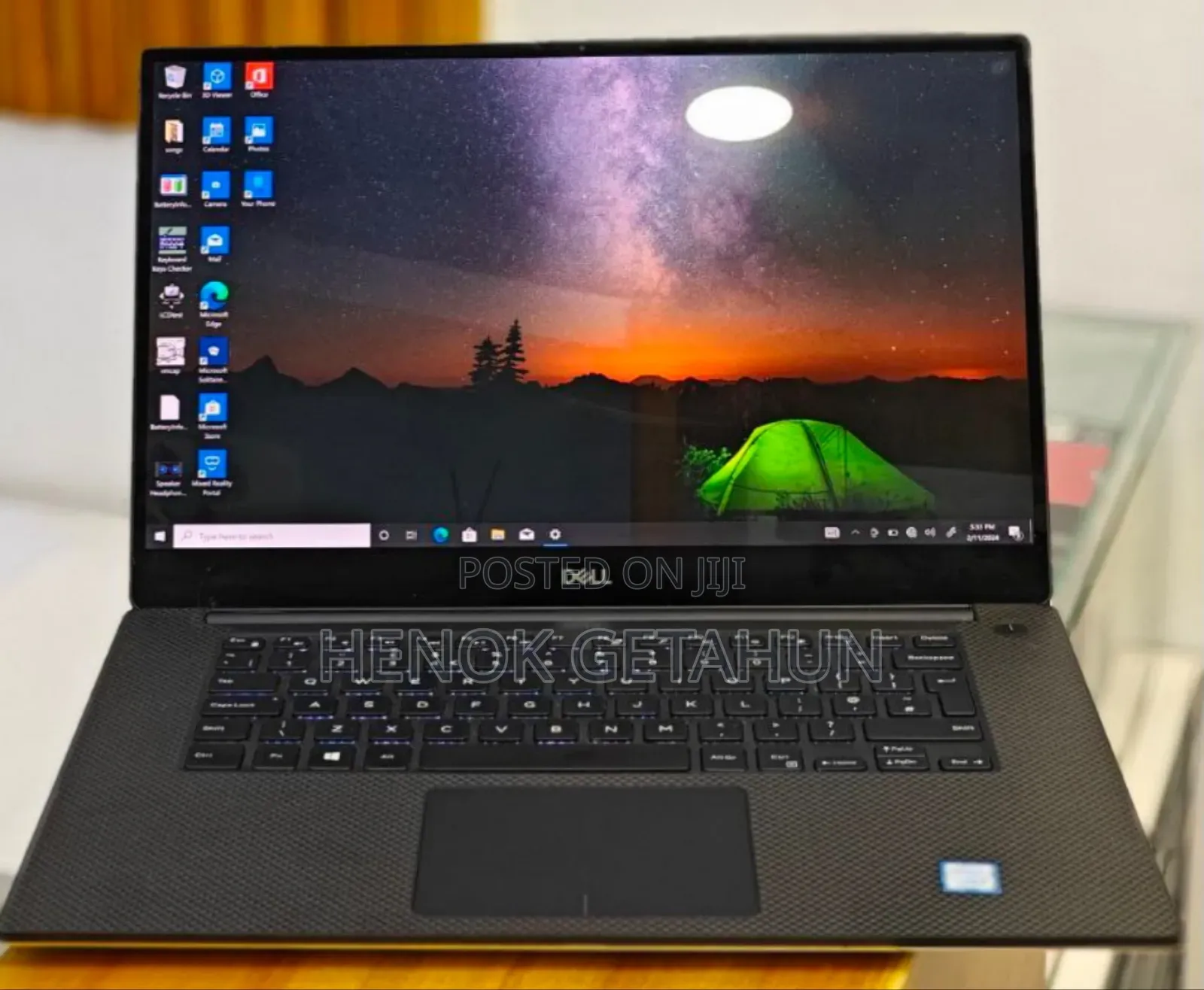 New Laptop Dell Precision 5540 16GB Intel Core I9 SSD 512GB