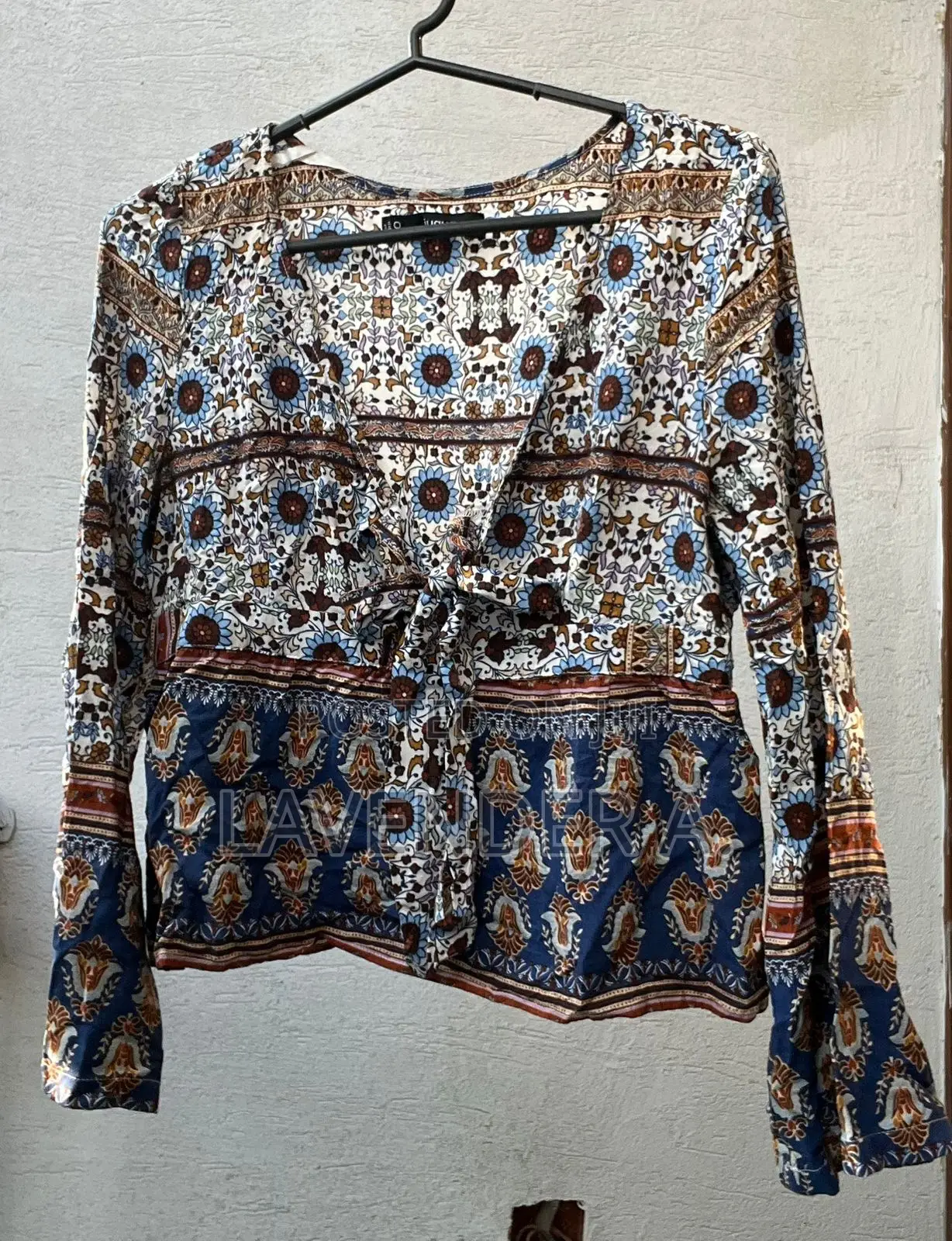 Floral and Plain Color Tops