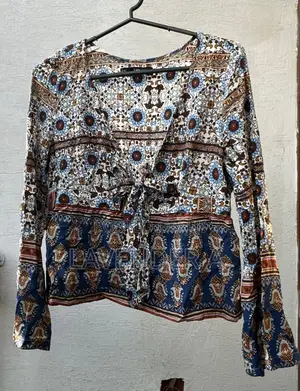 Floral and Plain Color Tops