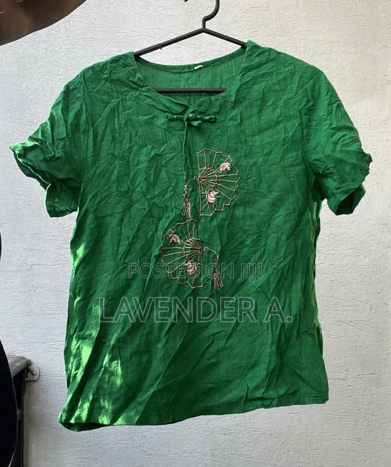 Floral and Plain Color Tops