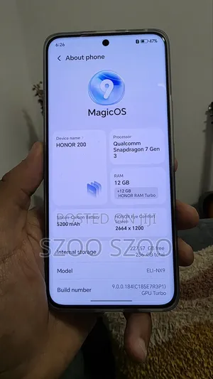 New Honor 200 256 GB White