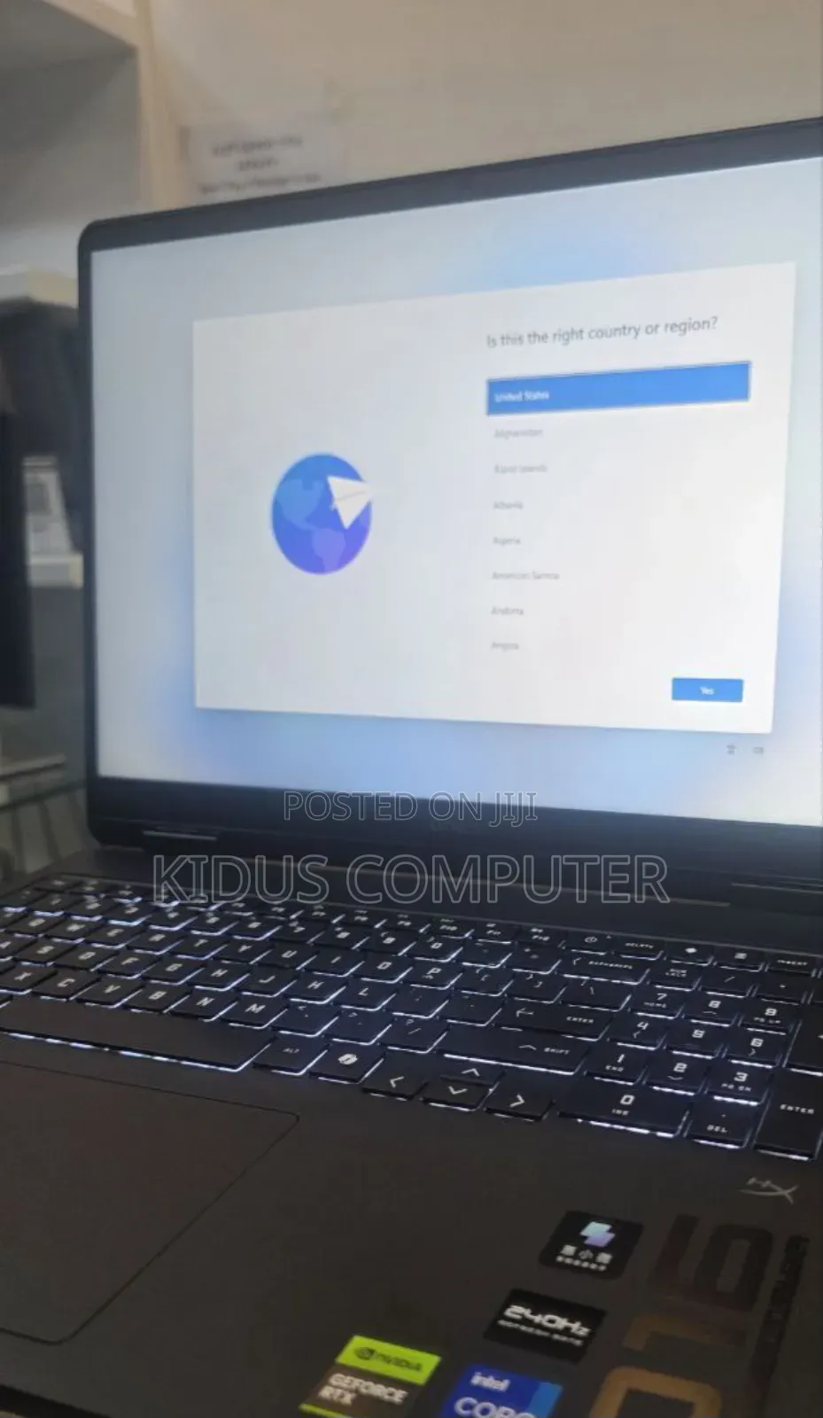 New Laptop HP Omen 15 16GB Intel Core I7 SSD 512GB