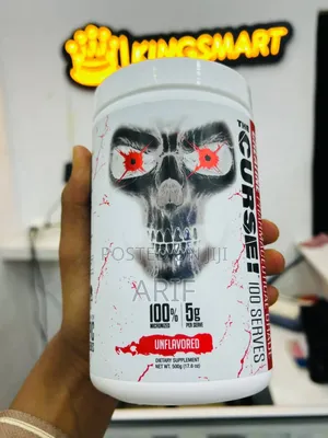 Photo - 500gm and 100 Servings Powdered Creatine Monohydrate(Jnx)