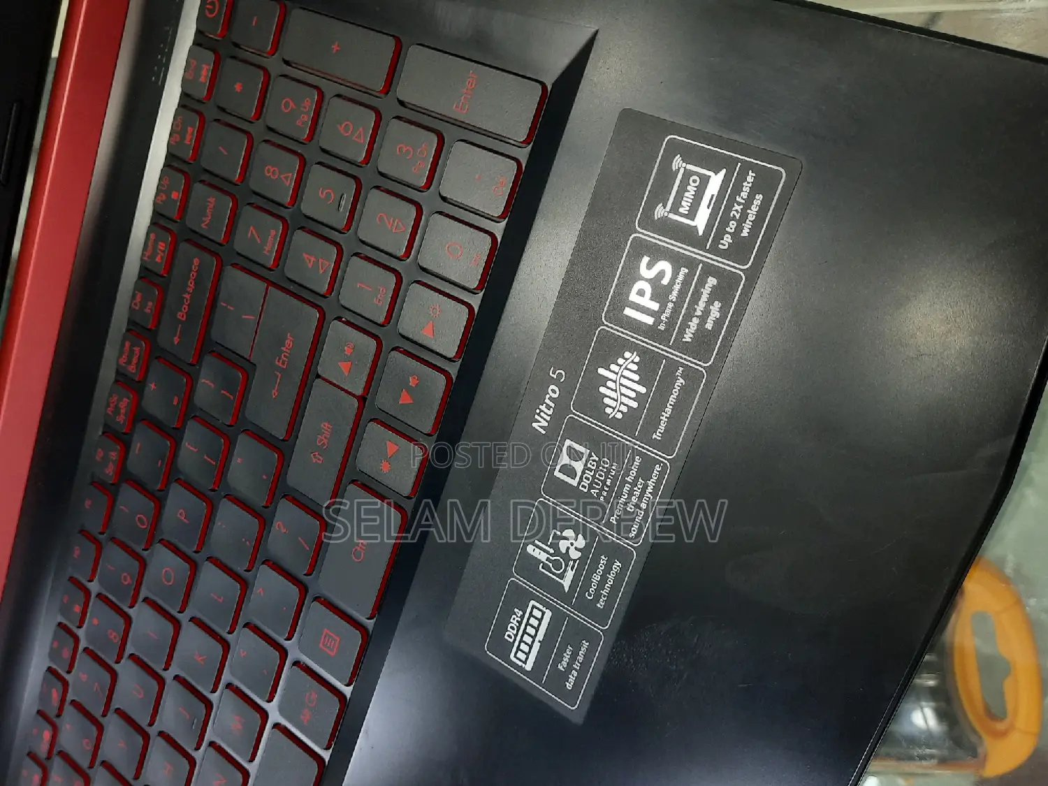 New Laptop Acer Nitro 5 16GB Intel Core I5 HDD+SSD 256GB