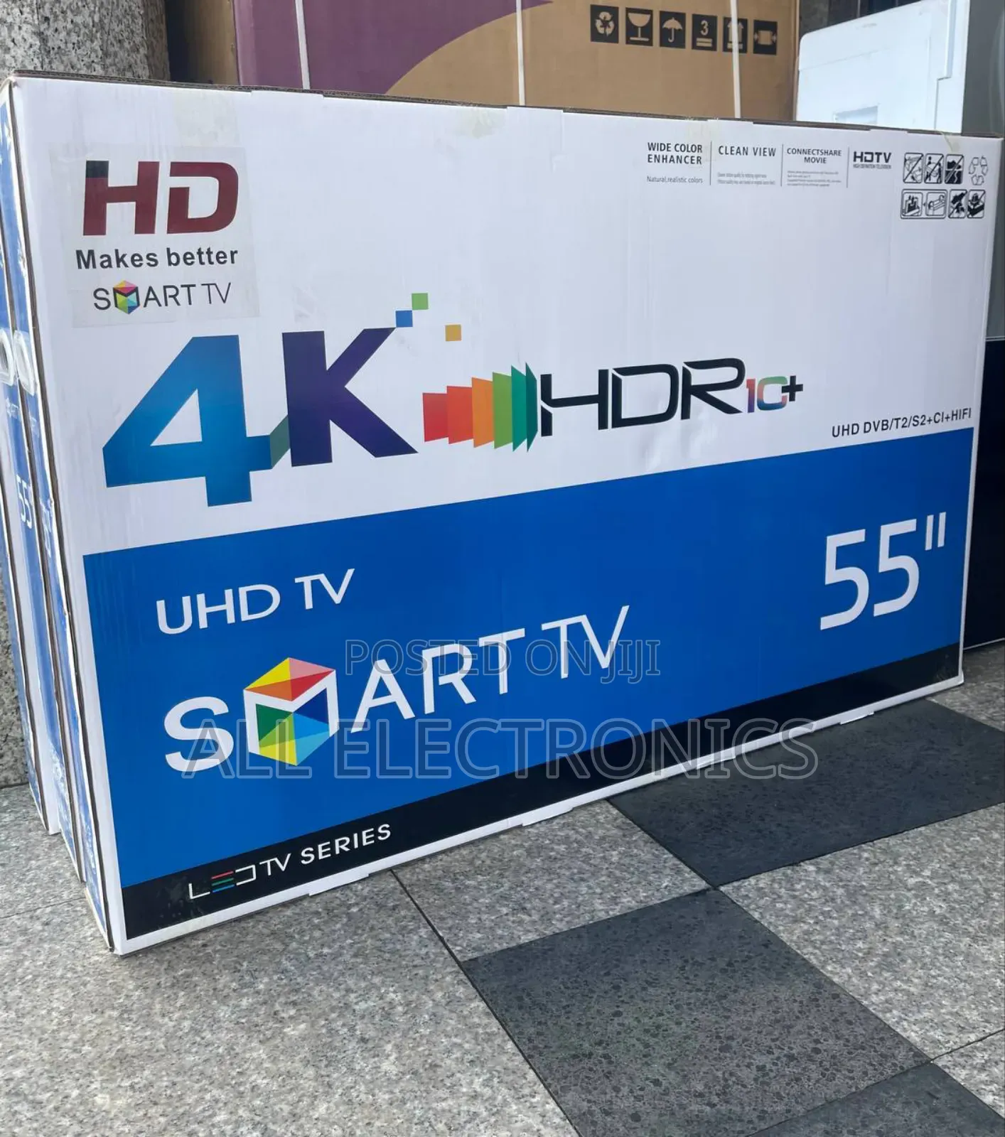 Hd 55"Inch Uhd Tv Hd Brand