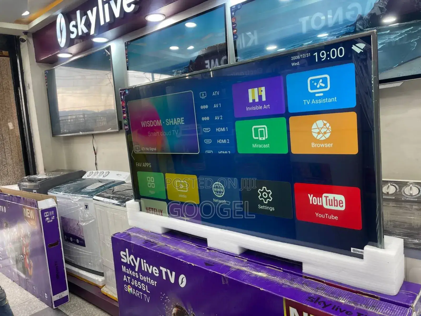 Hd 55"Inch Uhd Tv Hd Brand