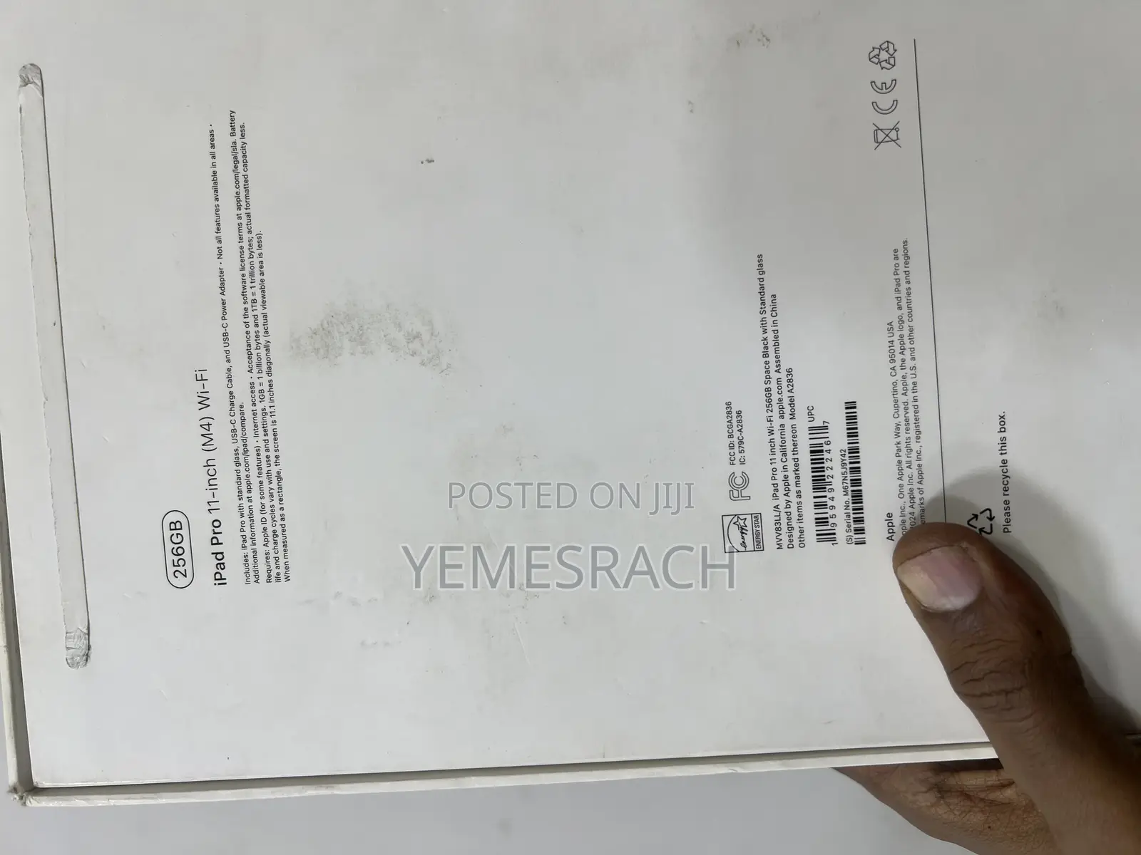 New Apple iPad Pro 256 GB Black