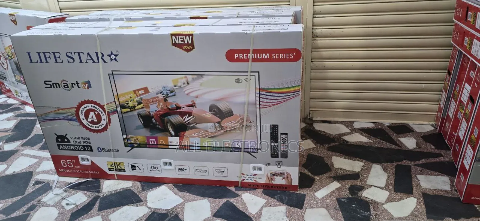 Life Star 65"Inch New 2025 Tv