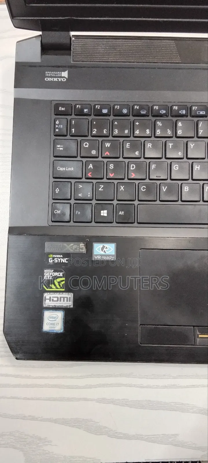 Laptop Monster 16GB Intel Core i7 SSD 256GB
