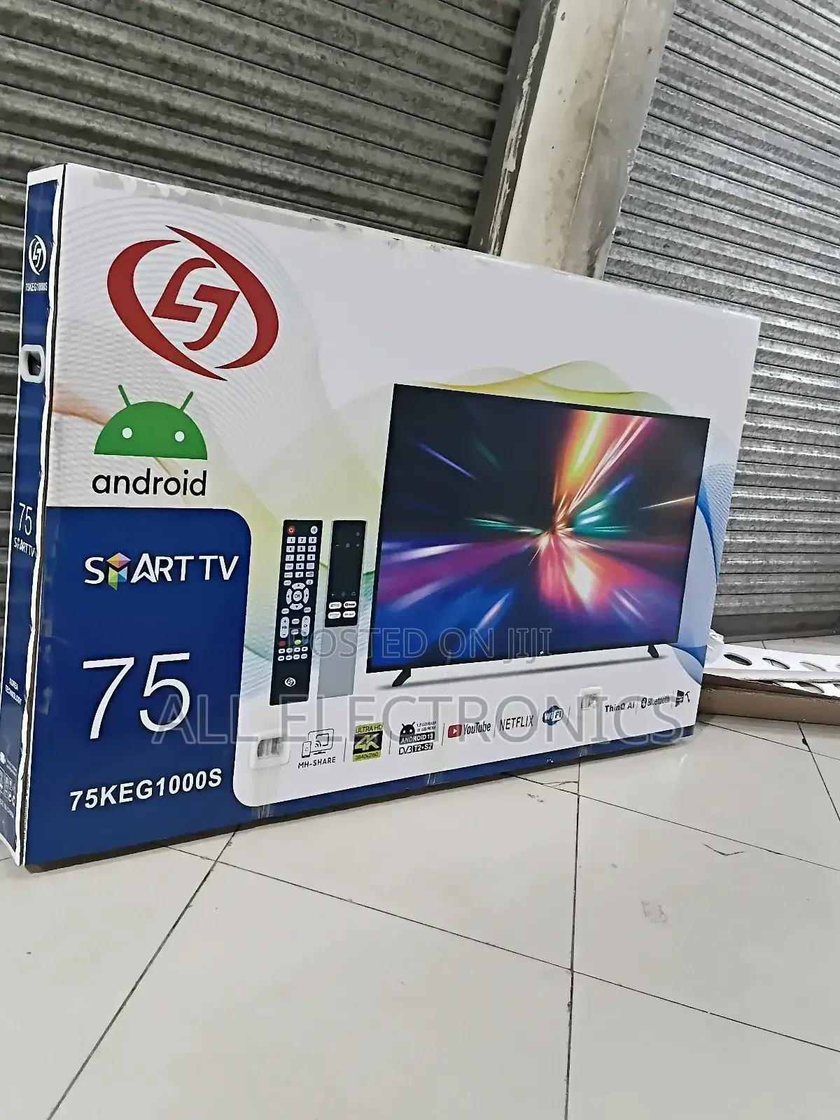 75"Inch Smart Tv Lj