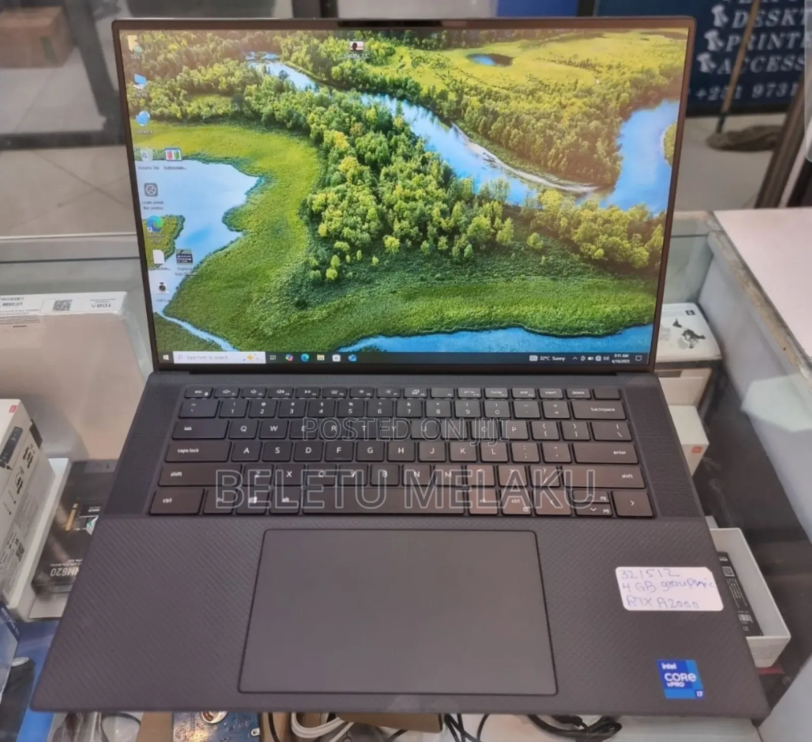 New Laptop Dell Precision 5570 16GB Intel Core I7 SSD 512GB