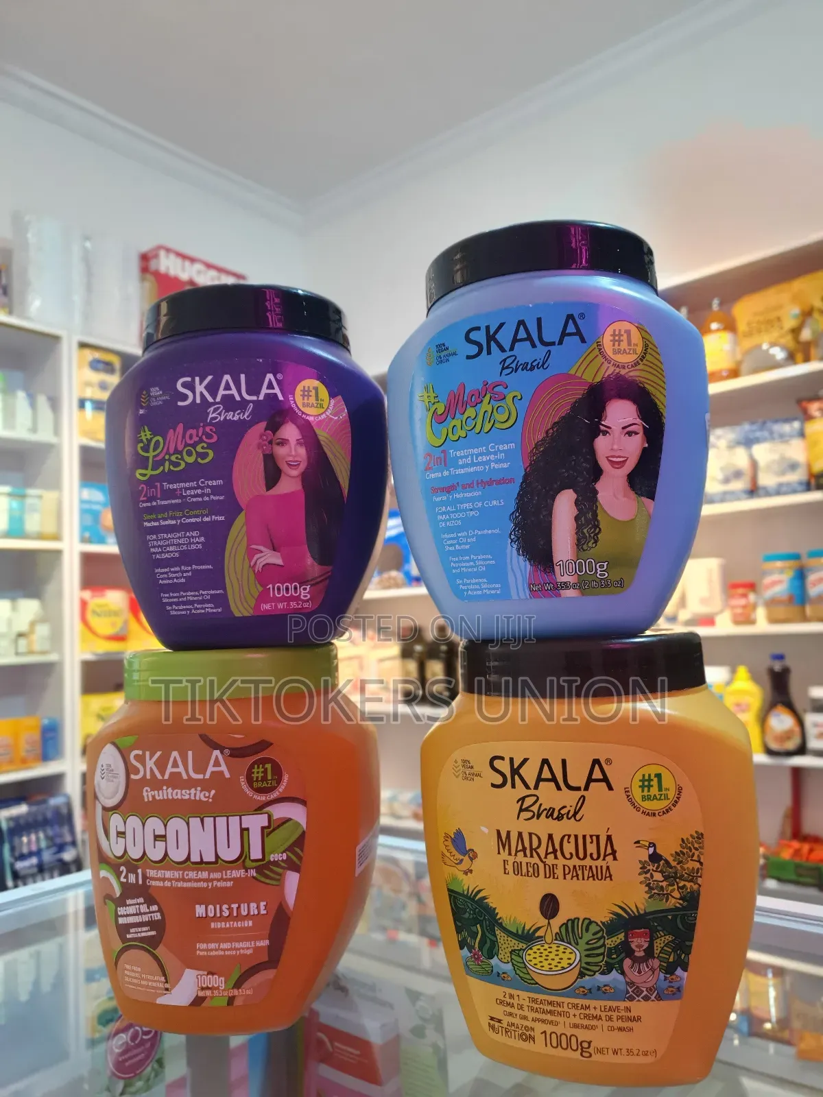 Skala Brasil 2-in-1 Treatment Creams.
