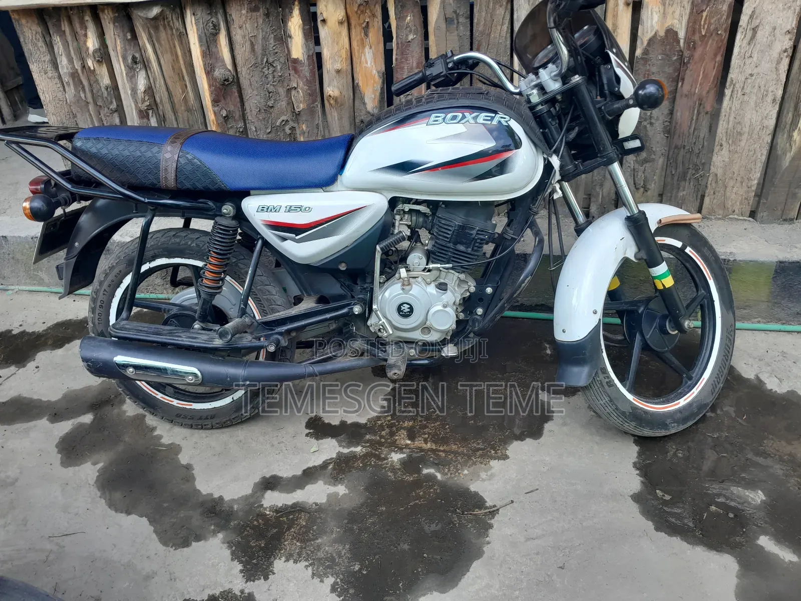 New Bajaj Boxer 150 UG 2022 White