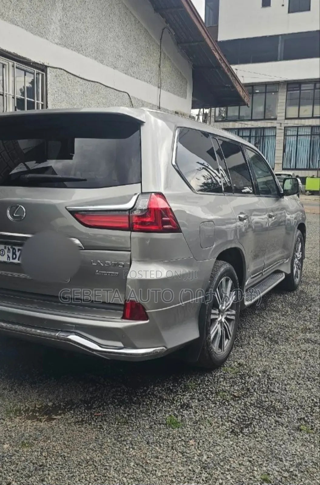 Lexus LX 2016 Silver